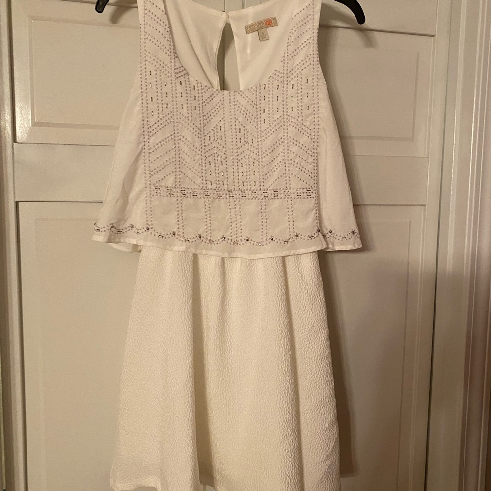 GB White Mini Dress